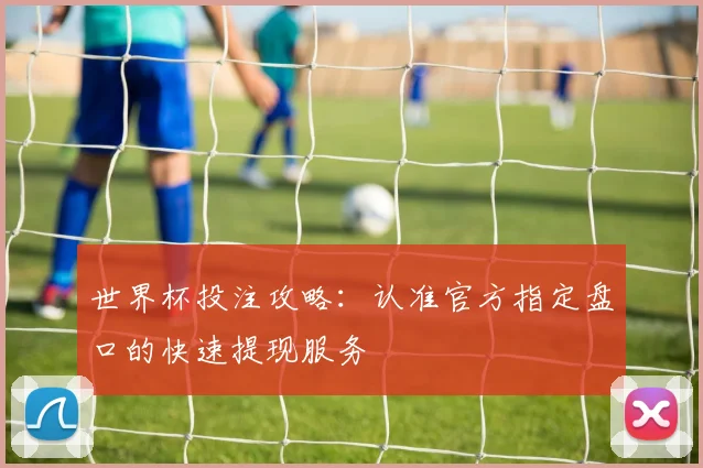 世界杯投注攻略：认准官方指定盘口的快速提现服务